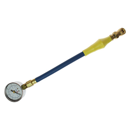 COILHOSE PNEUMATICS Dial Pressure Gauge w/Ball Foot Chuck 0-60 PSI Display TG060-DPB